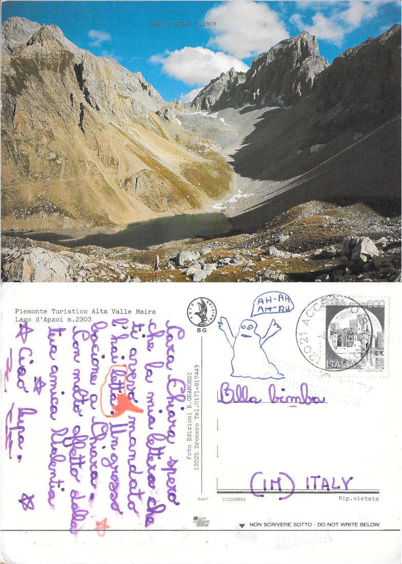 Lago d'Apzoi, Alta Valle Maira - Viaggiata