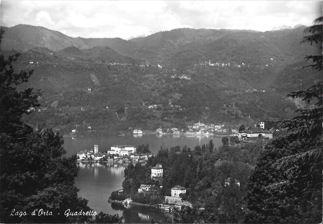 Lago d'Orta. Quadretto. Ed. Rotalfoto. Non viaggiata