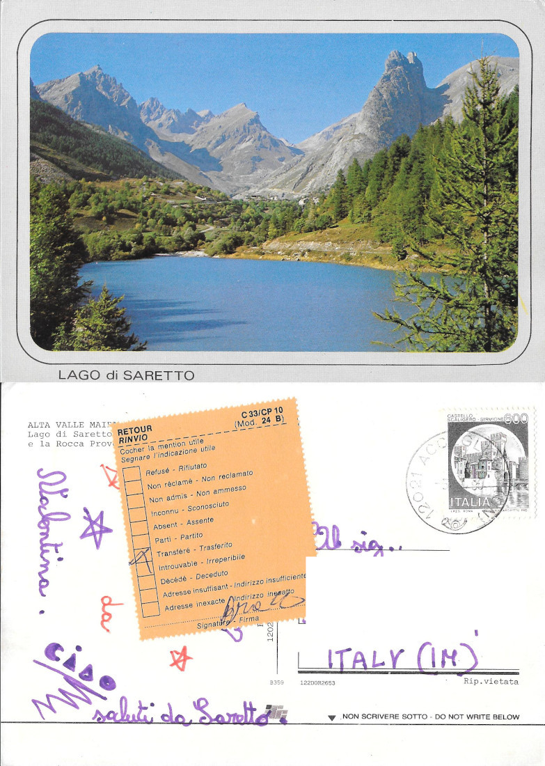 Lago di Saretto, Alta Valle Maira - Viaggiata