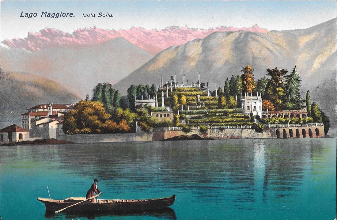 Lago Maggiore. Isola Bella. Colorata. Non viaggiata