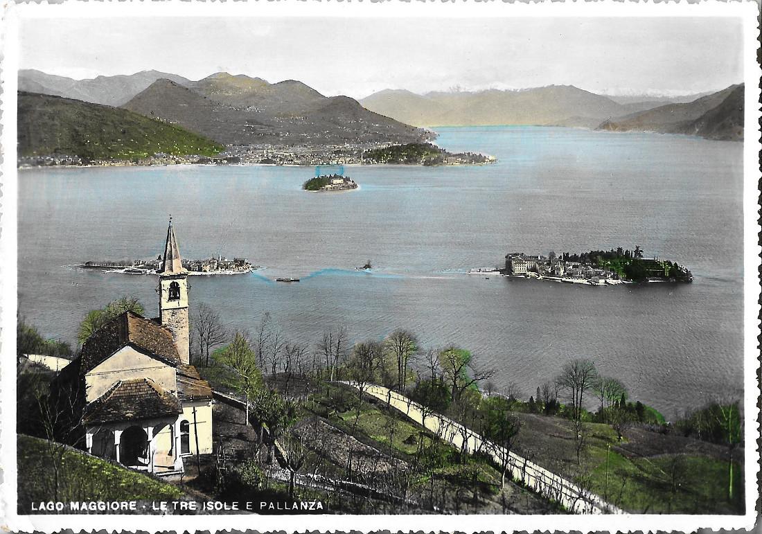 Lago Maggiore. Le Tre Isole e Pallanza. Non viaggiata