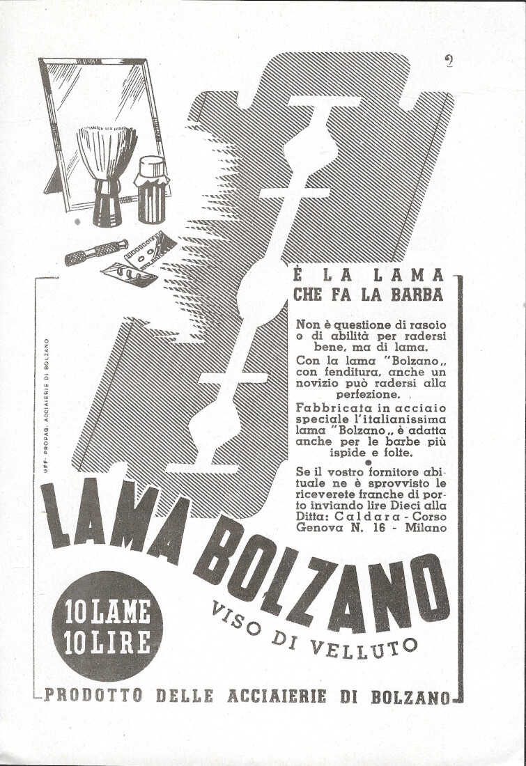 Lama Bolzano / I nostri Laghi Enit - Advertising 1942