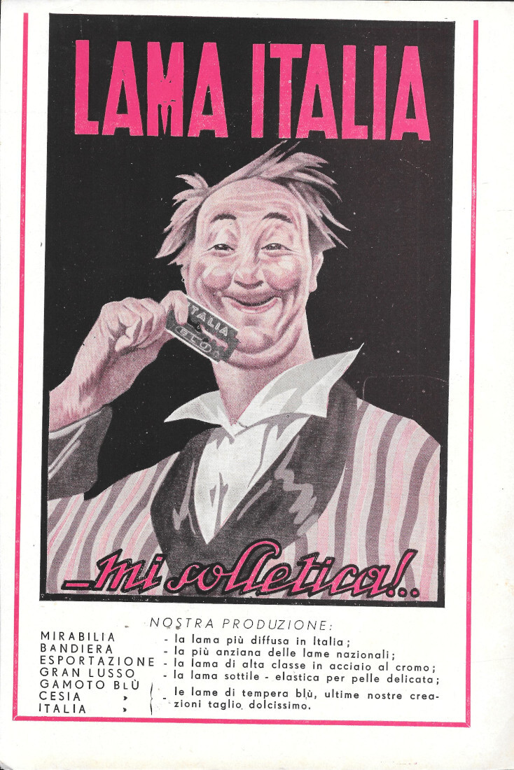 Lama Italia mi solletica... - Advertising 1943