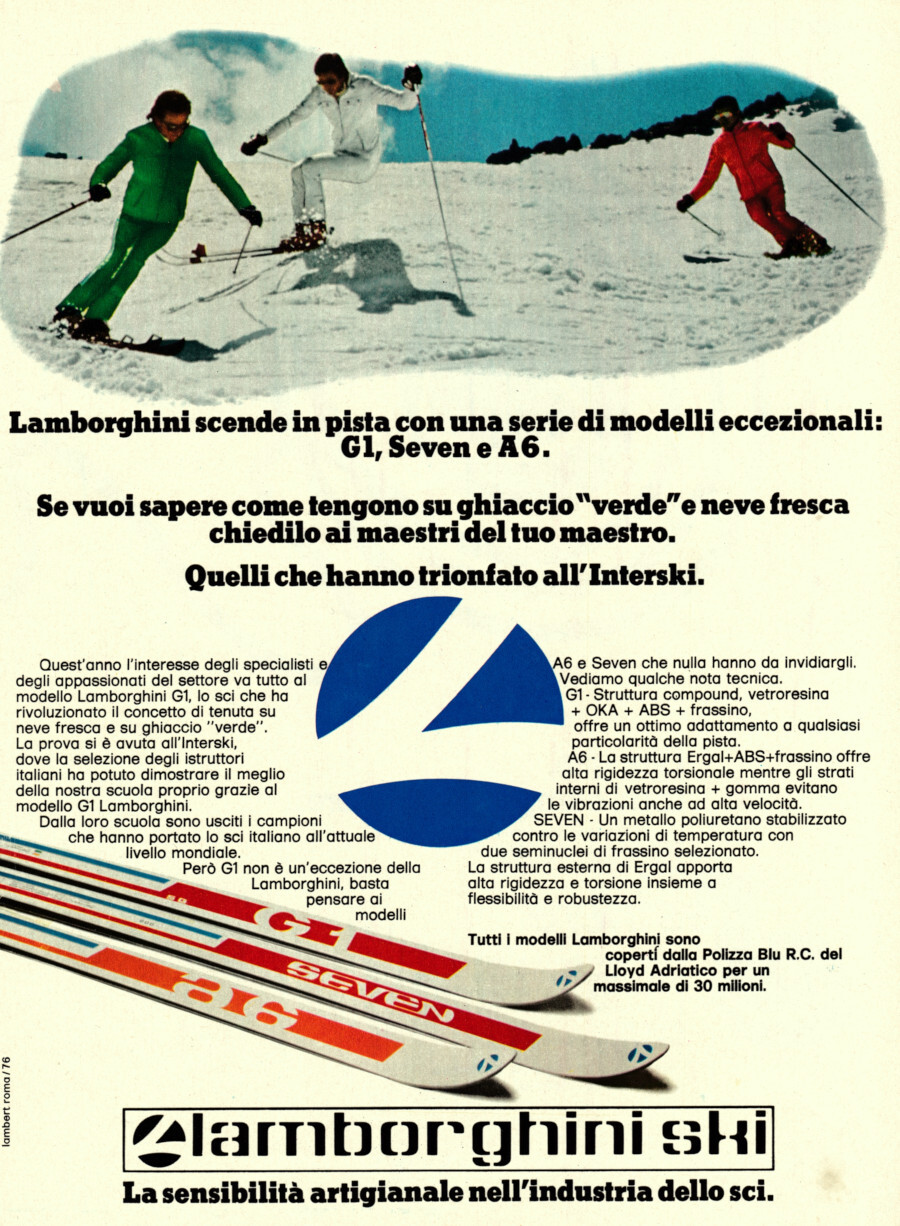 Lamborghini Ski / Gira gira torni sempre a Sestriere . …