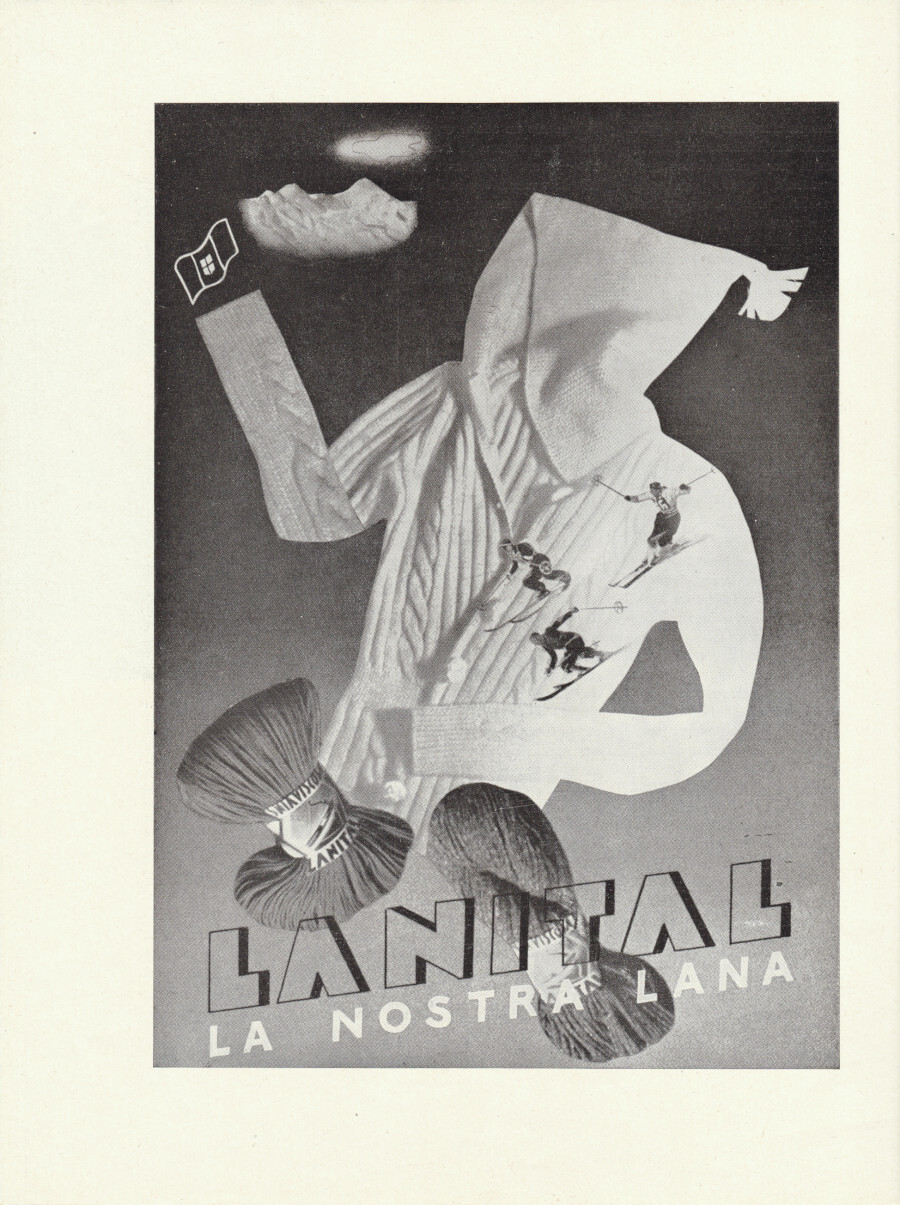 Lanital la nostra lana. Advertising 1937