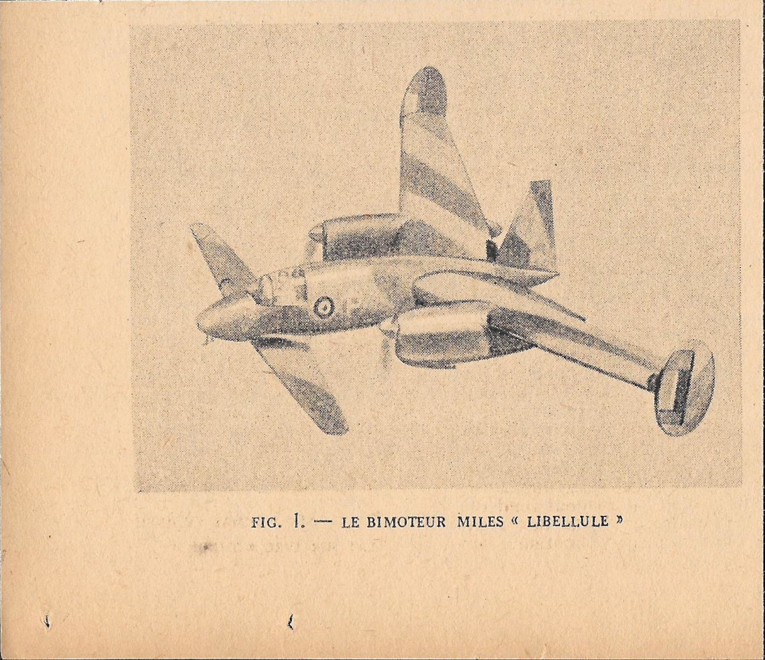Le Bimoteur Miles Libellule - Immagine 1946