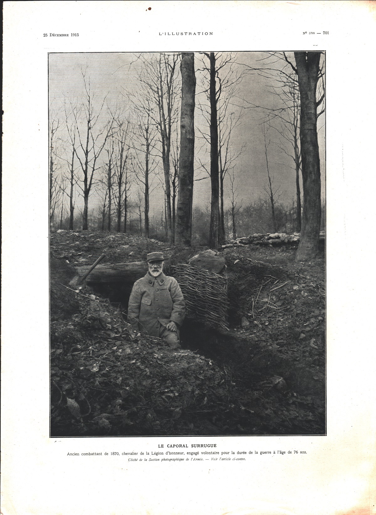 Le caporal Surrugue (WWI). Immagine 1915