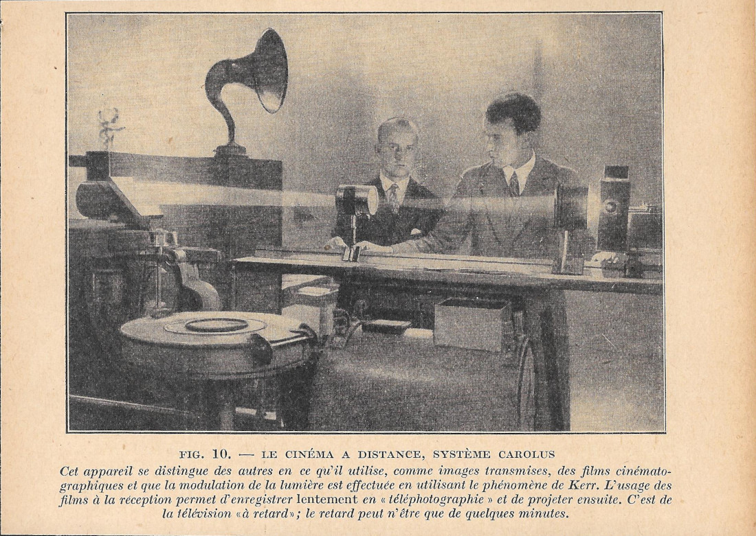 Le Cinéma a distance, Système Carolus - Immagine 1928