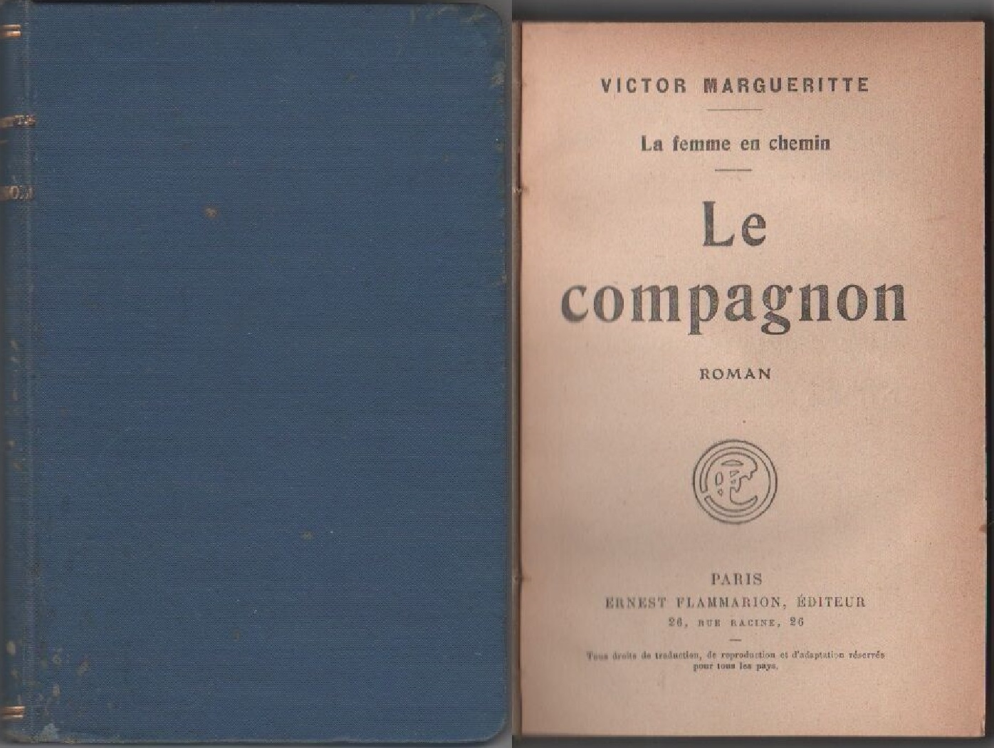 Le compagnon - Margueritte, Victor