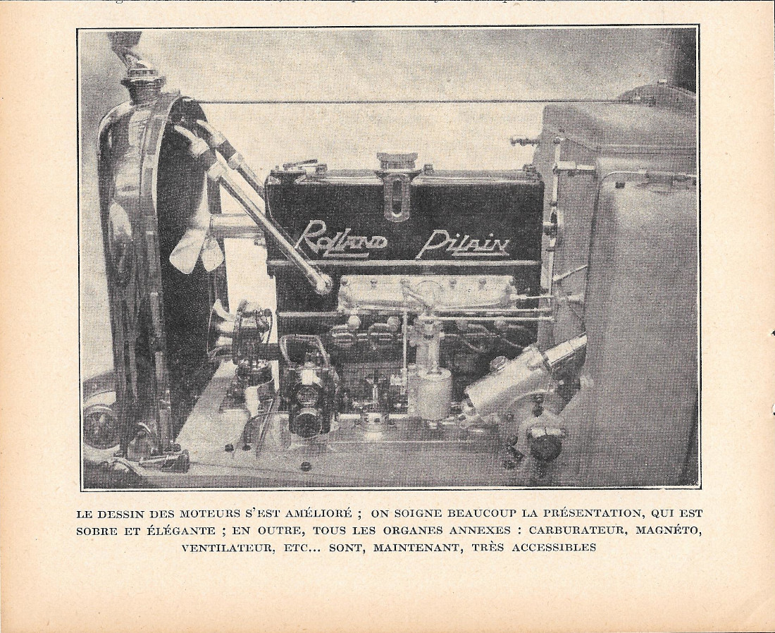 Le dessin des moterurs s'est amélioré, la presentation est sobre …