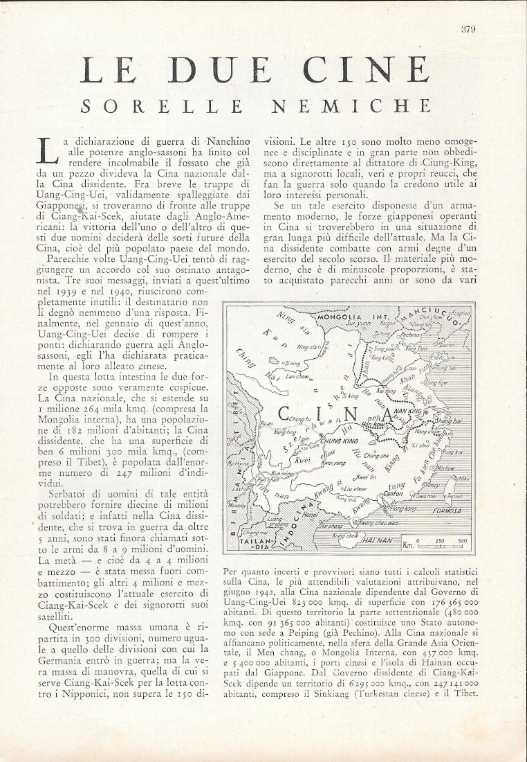 Le due Cine. Sorelle nemiche - Estratto 1943