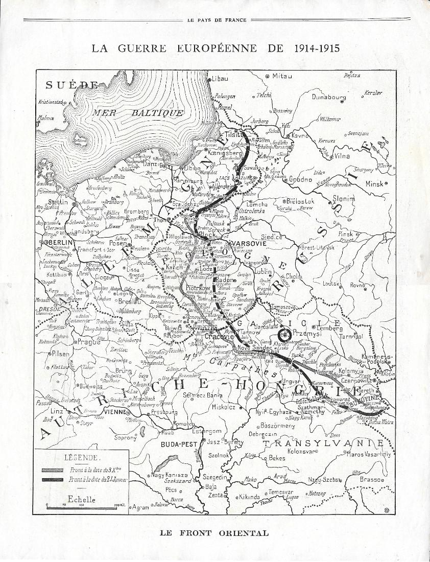 Le Front Oriental / Le Béguin de Marianne. Stampa 1915