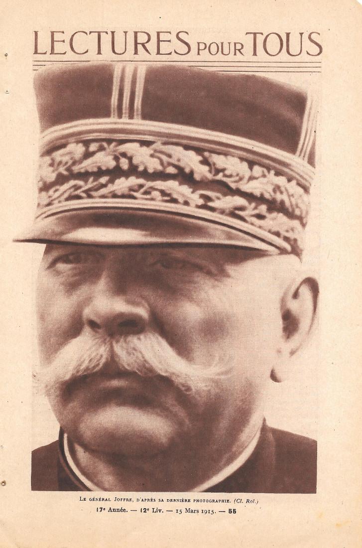 Le general Joffre. 1915