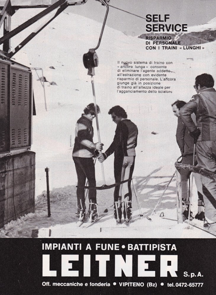 Leitner. Self Service, risparmio di personale con i traini lunghi. …