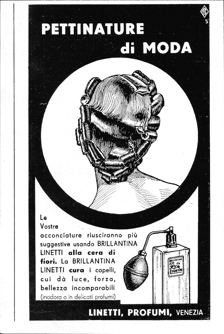Linetti profumi - Advertising 1939