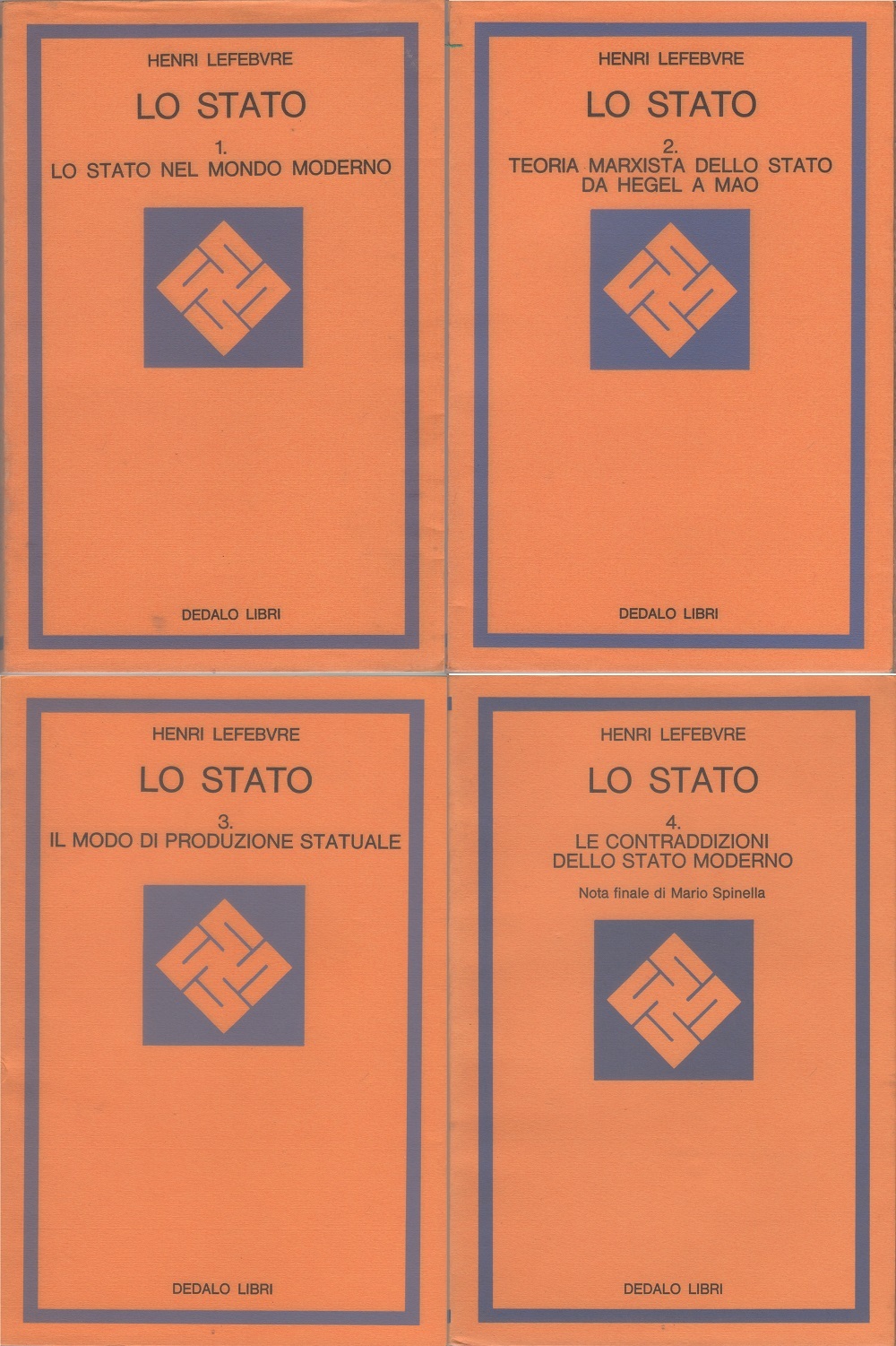 Lo stato. 4 volumi - Henri Lefebvre