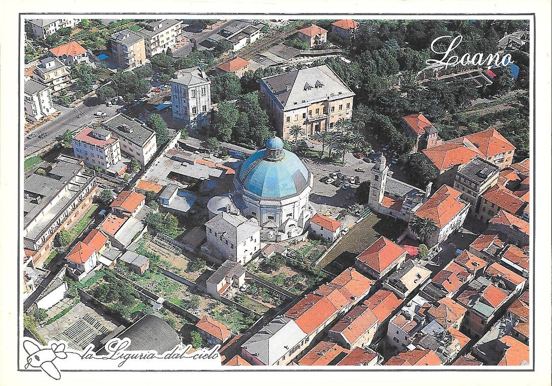 Loano. Scorcio panoramico dal cielo. Non viaggiata