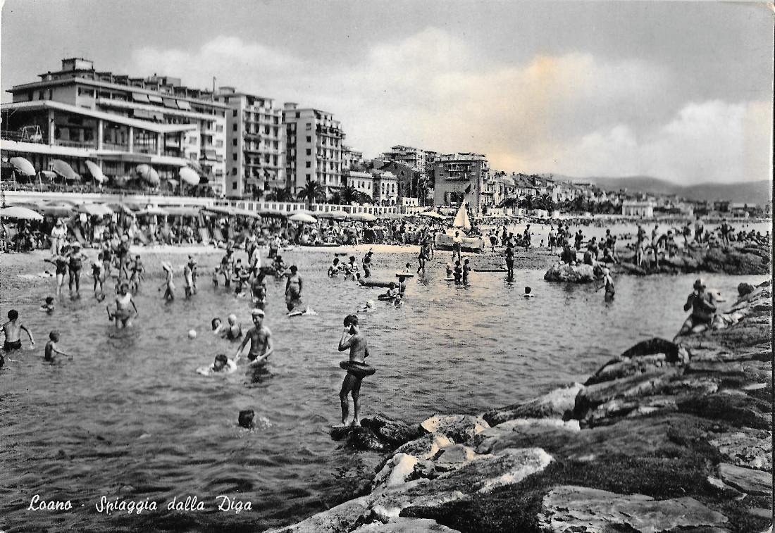 Loano. Spiaggia dalla Diga. Non viaggiata