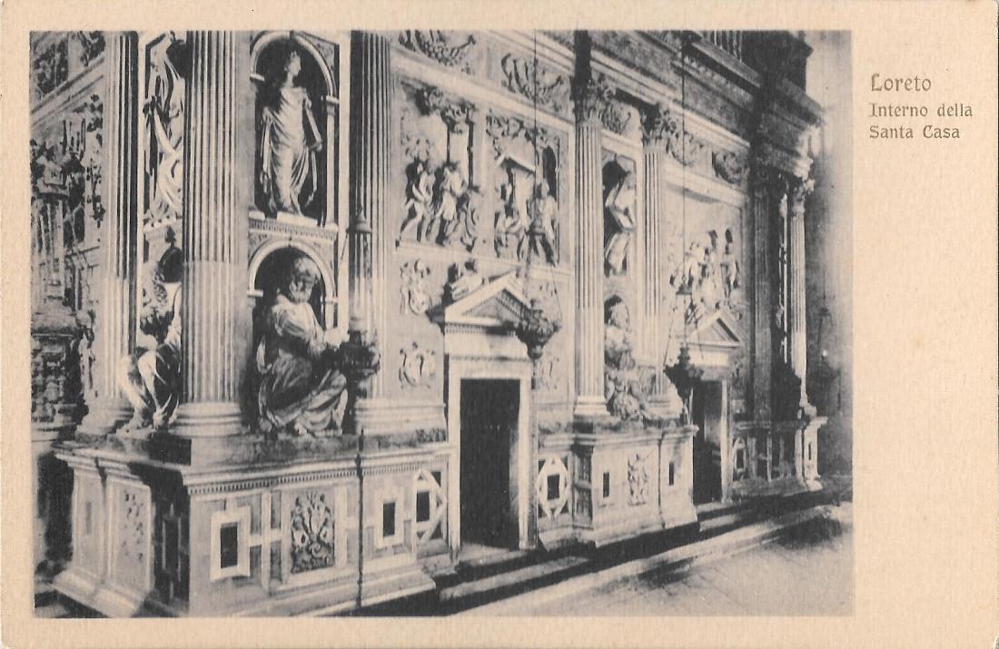 Loreto. Interno della Casa Santa. Non viaggiata