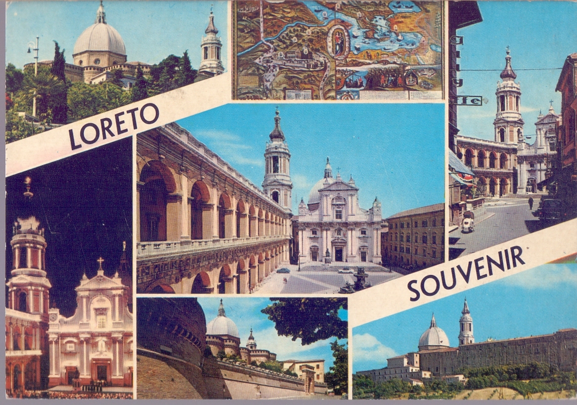 Loreto. Souvenir. Viaggiata 1983