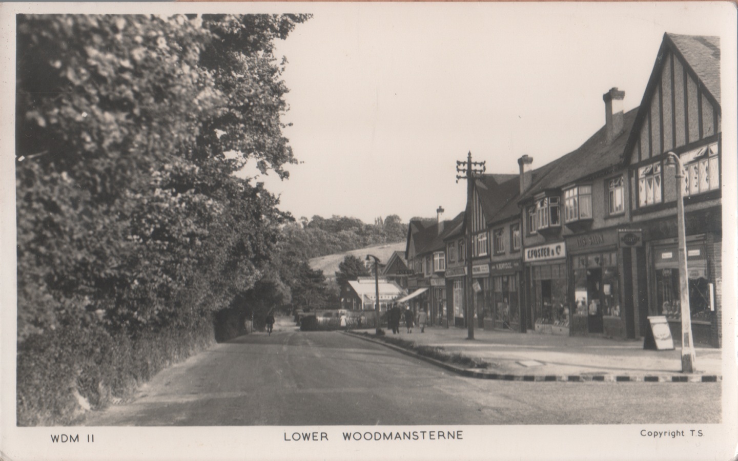 Lower Woodmansterne. Non viaggiata