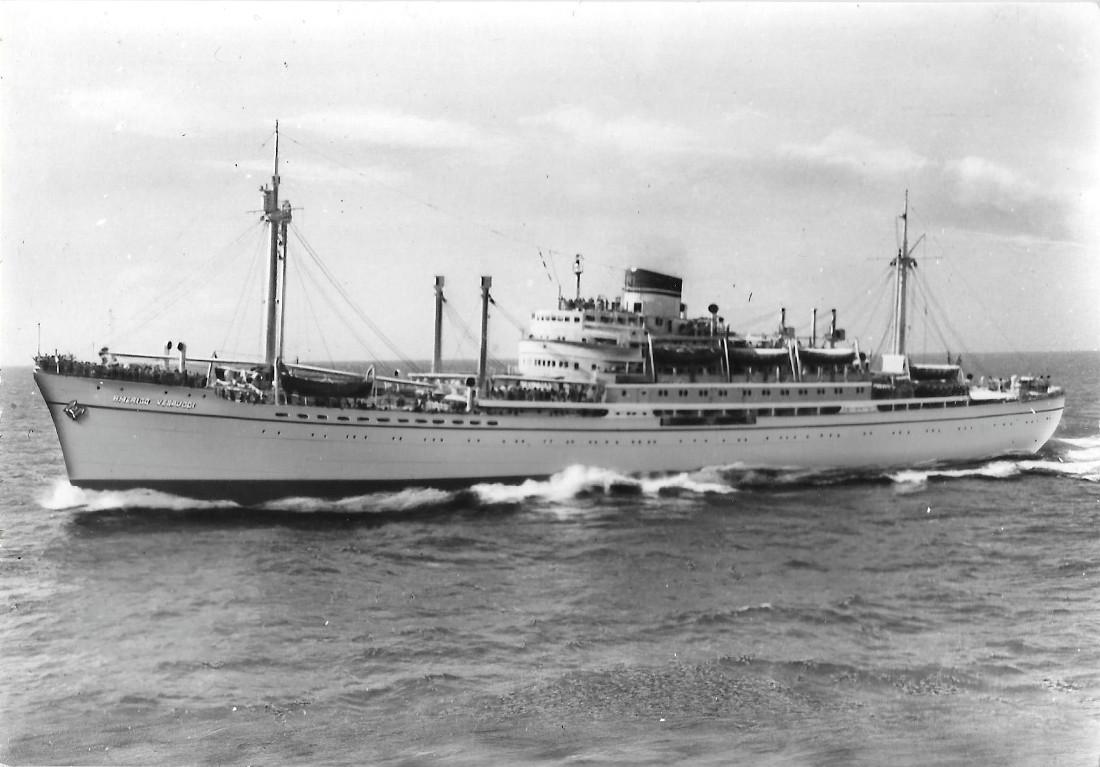 M/n Amerigo Vespucci. Italia di Navigazione. Non viaggiata