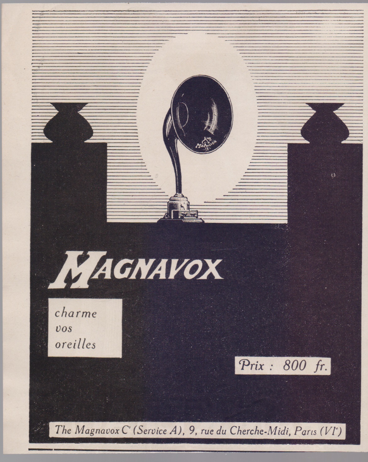 Magnavox. Advertising 1924