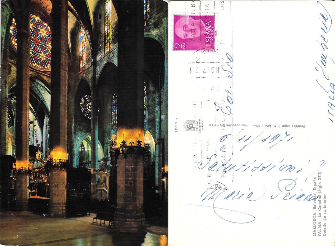Maiorca. La Cattedrale Viaggiata 1971