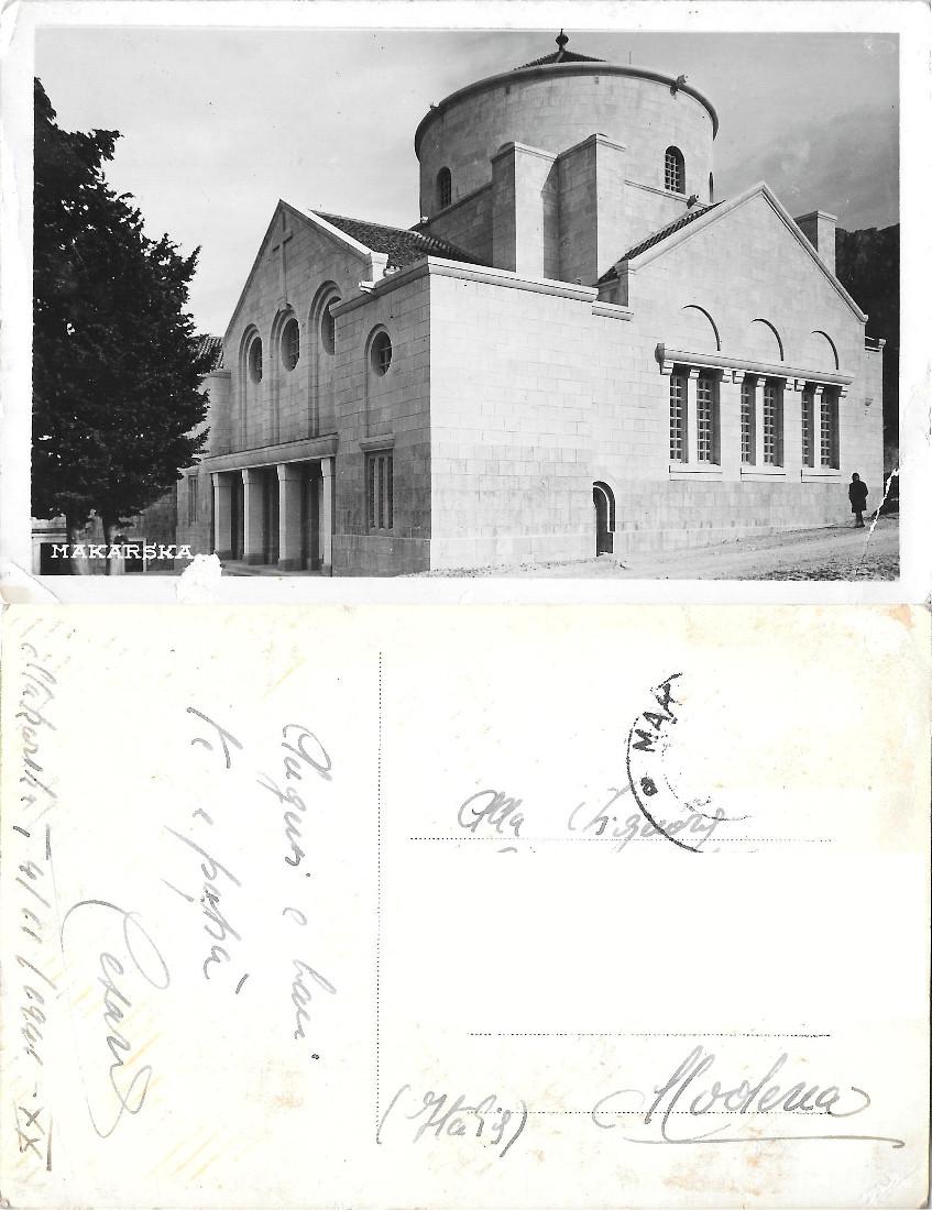 Makarska. Viaggiata 1941