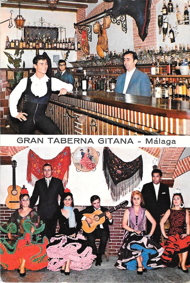 Malaga. Gran Taberna Gitana. Non viaggiata