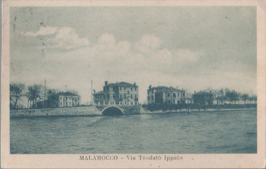 Malamocco. Via Teodato Ippato. Viaggiata 1953
