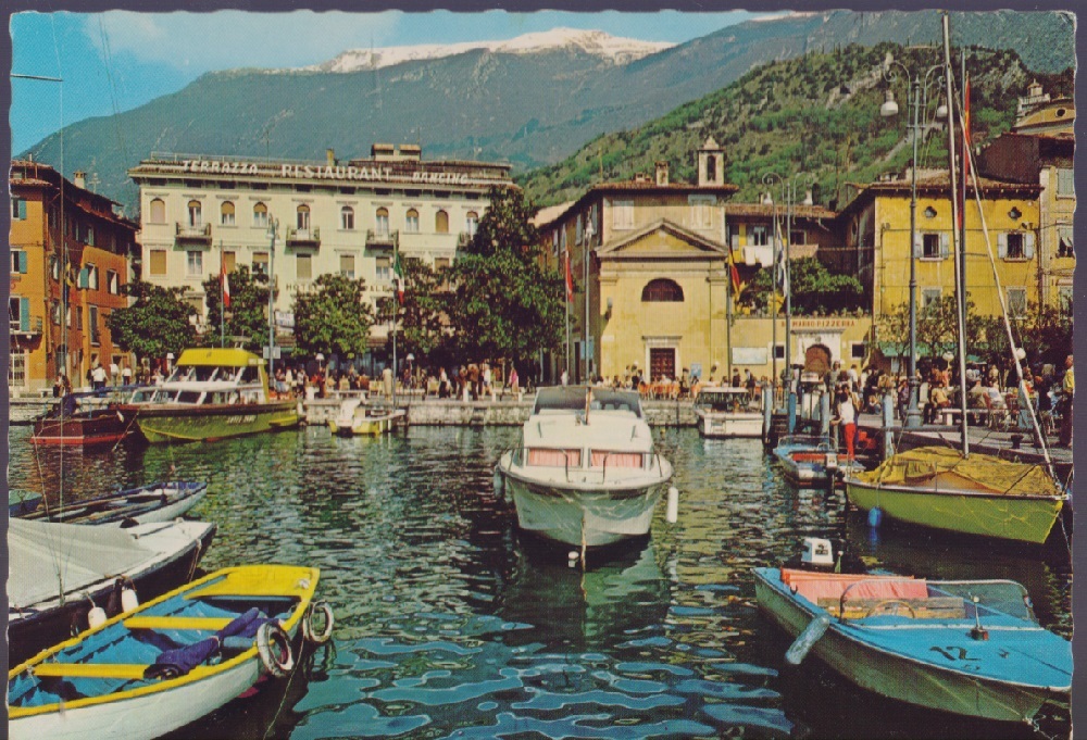 Malcesine (VR). Il Porto. Non viaggiata