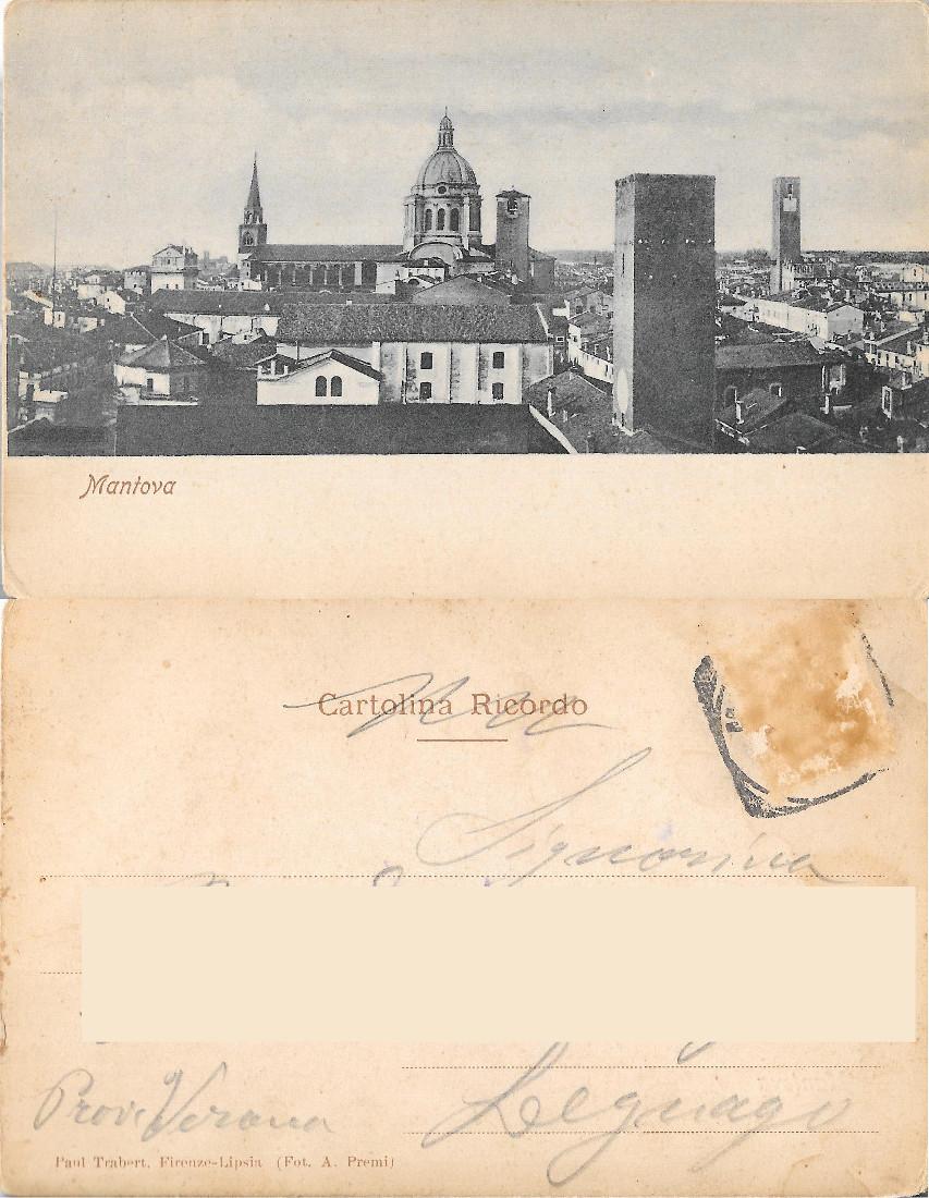 Mantova. ed. Trabert. Viaggiata