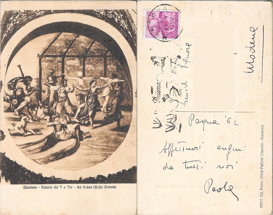 Mantova. Palazzo del T o The. La Danza (Giulio Romano). …