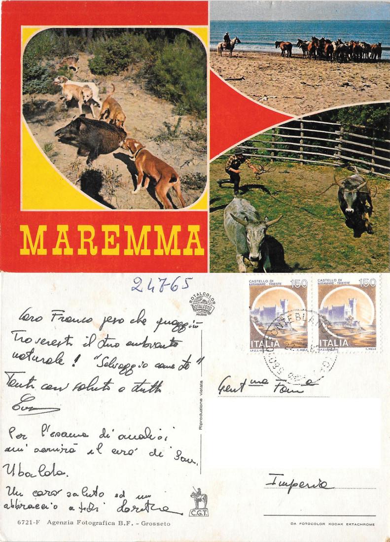 Maremma. Viaggiata 1983