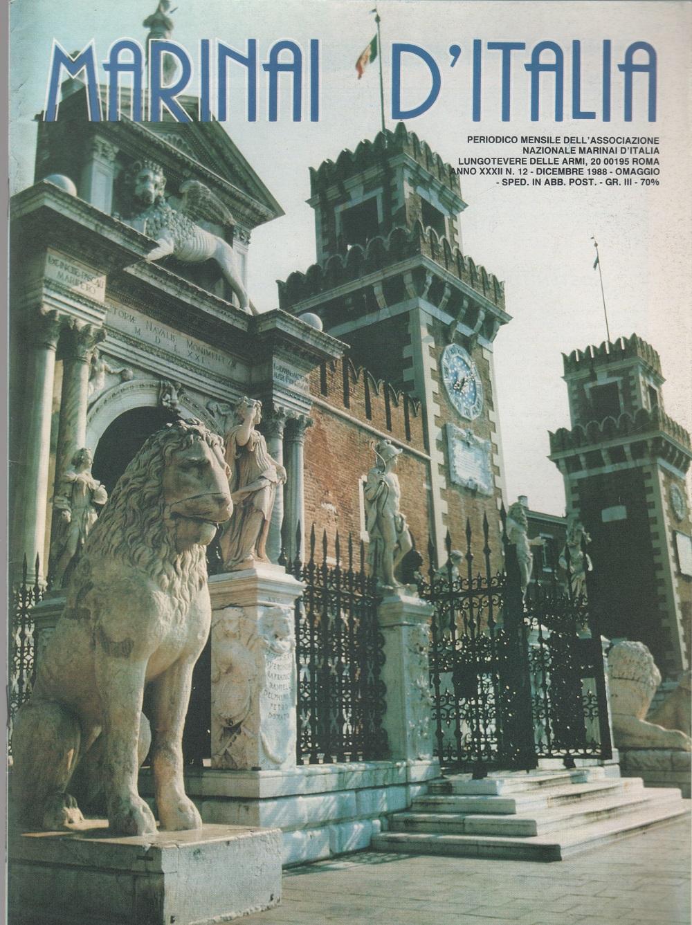 Marinai d'Italia. n. 12 dicembre 1988