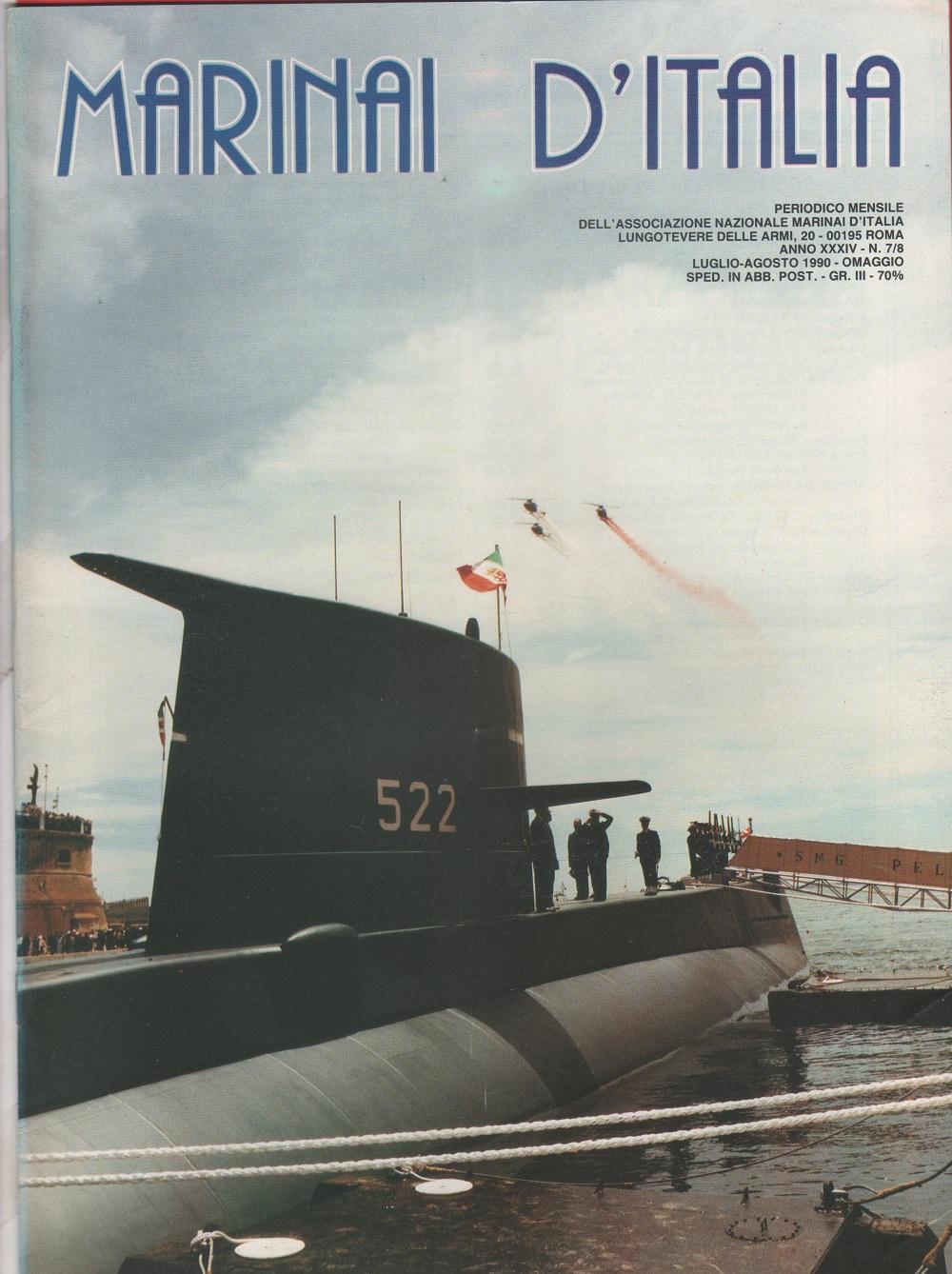 Marinai d'Italia. n. 7/8 luglio/agosto 1990