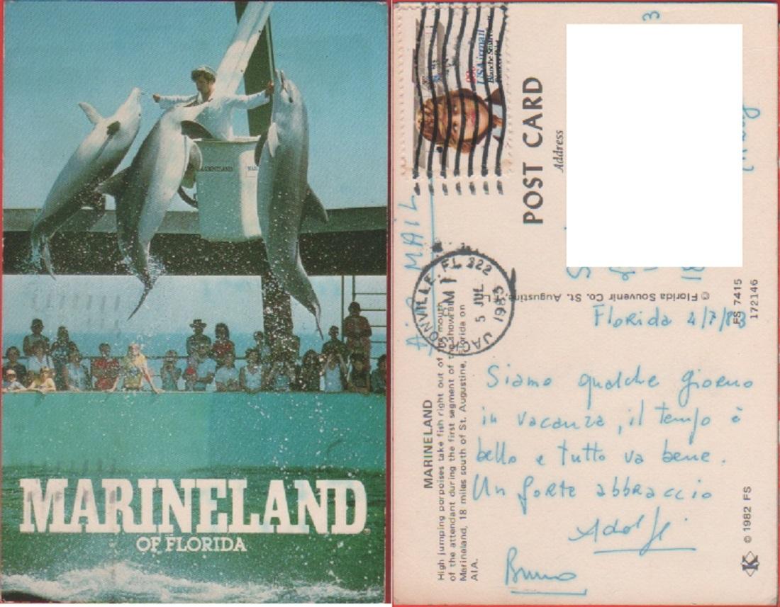 Marineland of Florida (USA-FL). Viaggiata 1983