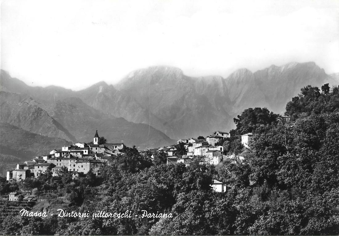 Massa. Dintorni pittoreschi. Pariana. Non viaggiata