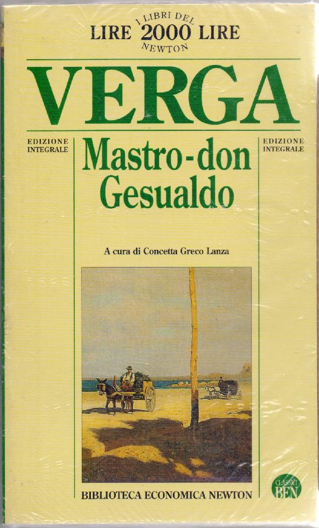 Mastro-don Gesualdo - Giovanni Verga