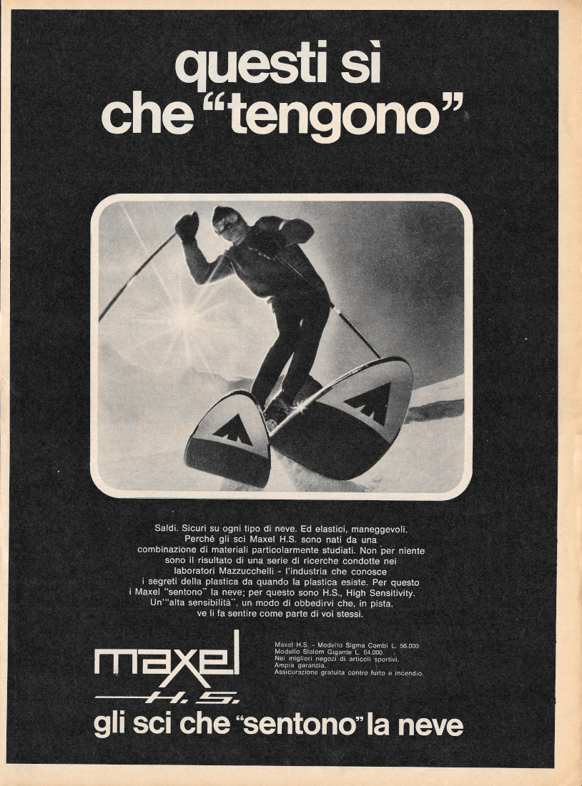 Maxel H.S gli sci che sentono la neve - Advertising …