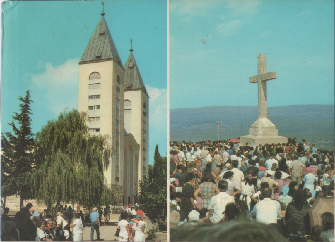 Medugorje . Viaggiata 1987