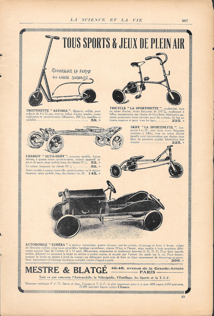 Mestre &amp; Blatgé Paris / Tiranty Paris - Immagine 1924