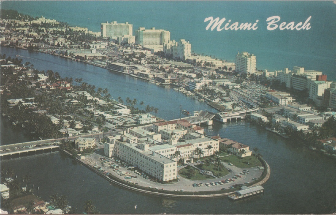 Miami Beach. Viaggiata 1969