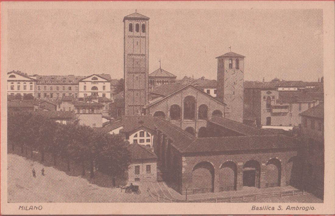 Milano. Basilica S. Ambrogio. Non viaggiata, originale