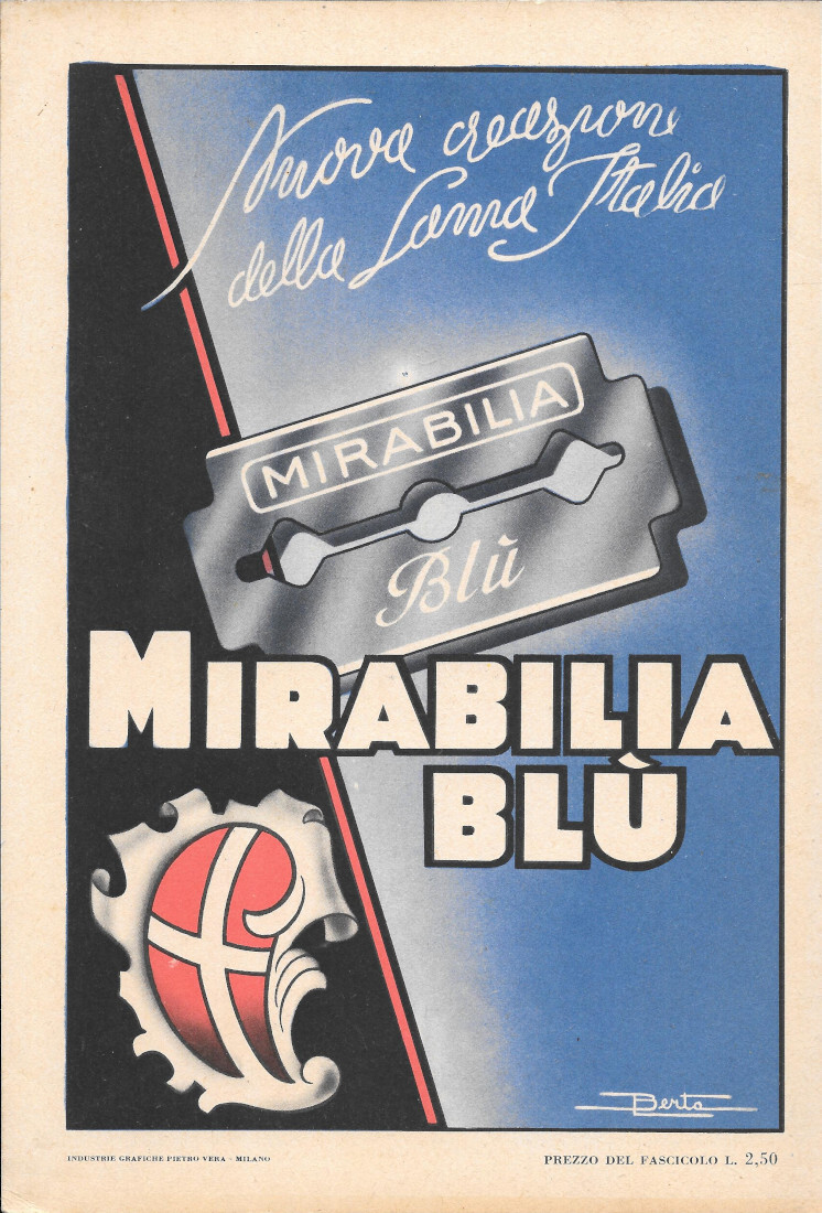 Mirabilia Blu la nuova creazione della Lame Italia / Duco …