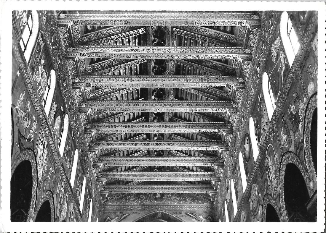 Monreale. Interno del Duomo. Soffitto. Non viaggiata