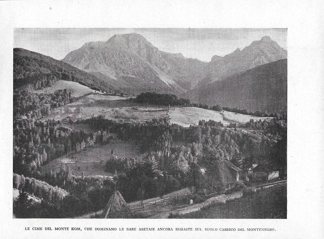Montenegro. Le cime del monte Kom / Un angolo suggestivo …