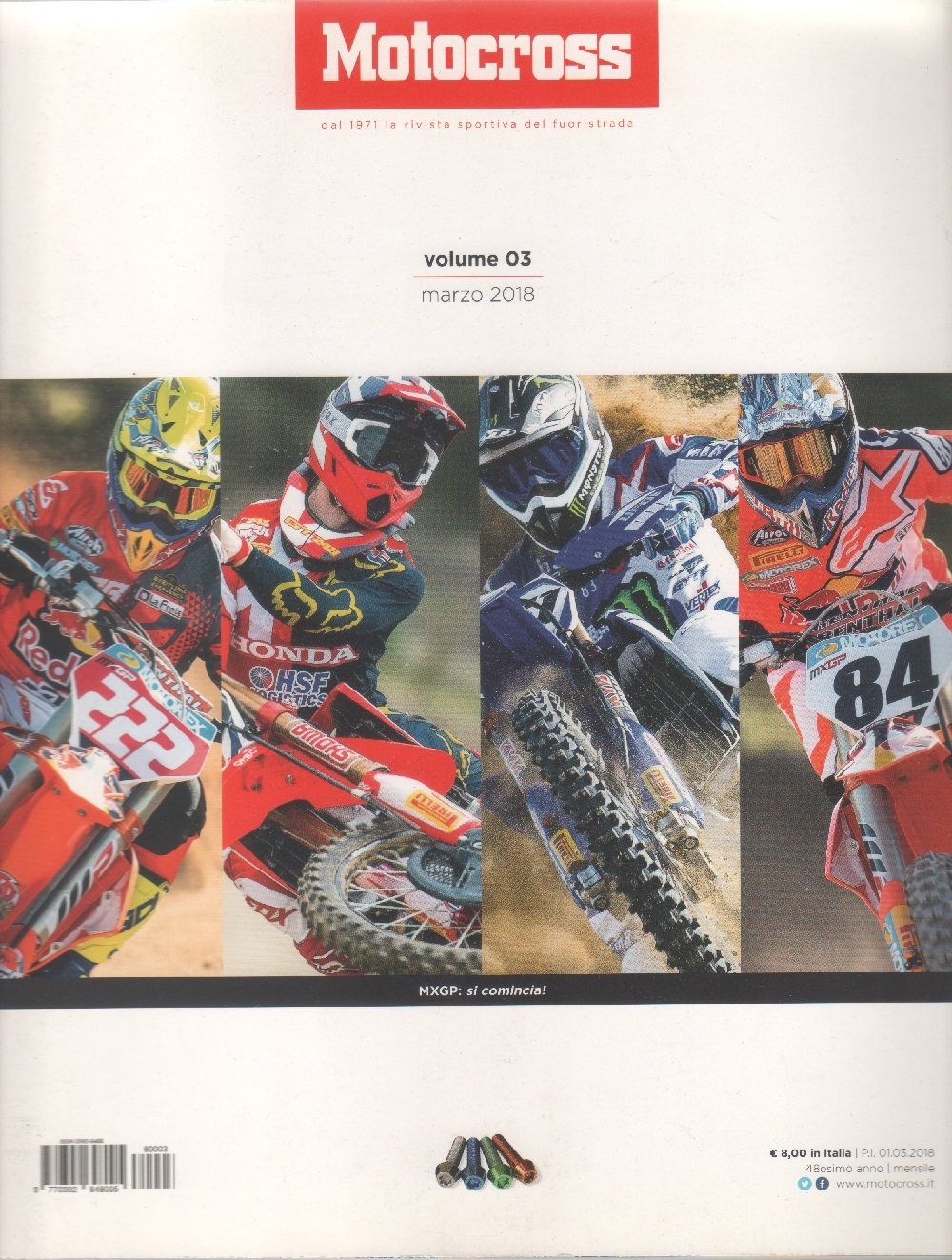 Motocross Magazine. Rivista, n. 3, marzo 2018
