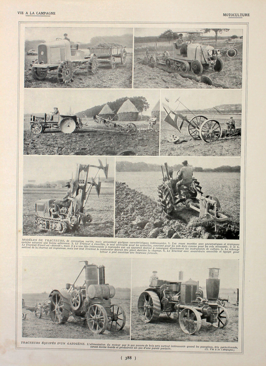 Motoculture. Tre pagine. Immagine 1927